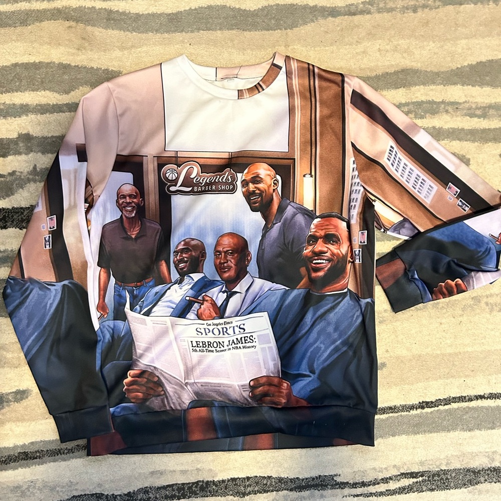Custom NBA Athletic Long Sleeve